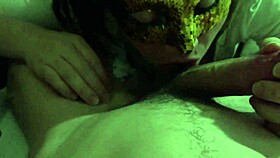 me and sugarlady1816 sharing a casual cumshot moment in the room