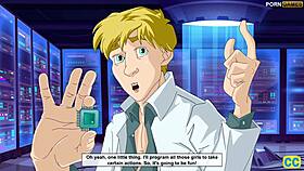 Hey, check out Dr. Reed's wild cartoon sex adventures in the game.