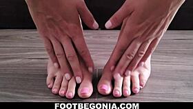 my sexy feet and pretty toes in black stockings fetish close-up