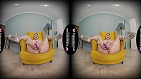 solo babe paulina explores vr relaxation techniques