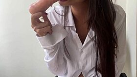 I slobbered all over that blowjob, deepthroating with my tongue