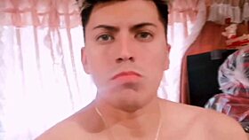 A mexican guy shares his masturbation session for his bitches