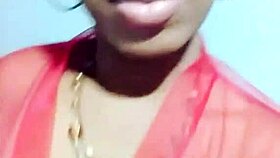 Katya chats casually on webcam in crossdressing attire