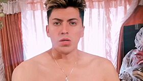 A mexican guy shares his masturbation session for his bitches