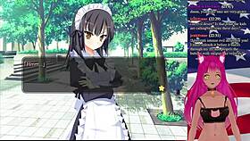 Feeling excited as Vtuber Lewdneko plays My Girlfriend is the President Part 6