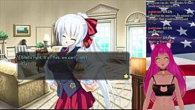 Feeling excited as Vtuber Lewdneko plays My Girlfriend is the President Part 6