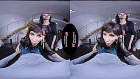 milf bareback threesome with a hot shemale