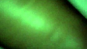 rubbing body oil on a black milf during a relaxing massage