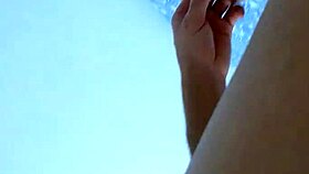 My stepsister enjoys a relaxing erotic massage session.