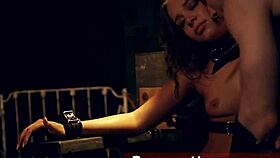 I'm watching this teen bounce her big boobs