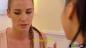 Watch Alexis Crystal and Sabrisse Lick Each Other's Trimmed Pussies?