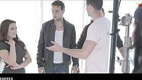 annie reis gives blowjob to jimmy bud's monster cock