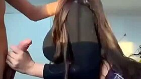 Teasing Webcam Model's Tight Ass