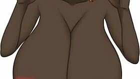 Bold Fantasy Painting Of Adorable Asian Slut With Big Tits Naked