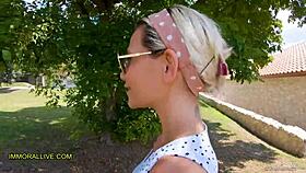 pretty blonde milf shares her daily thoughts