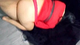 hey, my latina girlfriend's date turns into hot homemade blowjob and doggystyle with big ass bent over 😏💦