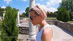 pretty blonde milf shares her daily thoughts