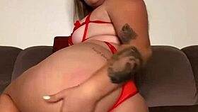 Beautiful blonde indulging in self-pleasure, yet so innocent