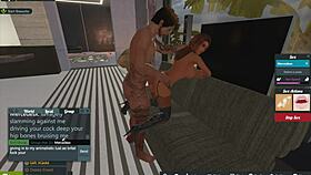 Mercedes Sucks Mr. Jones' Monster Cock for Cumshot