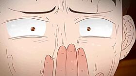 Laughing hentai Lola Loud bent over for doggystyle assfucking in 2D cartoon anime