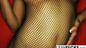 Hot Blonde Rides Giant Black Toy In Her Ass 😈