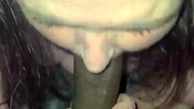 miss samantha casually sucking that big cock