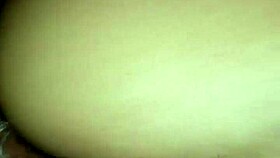 homemade horny hairy latina bent over for anal fucking 😈