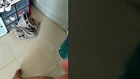 i'm training my gay slave in bdsm, making him submit to my every command and desire.