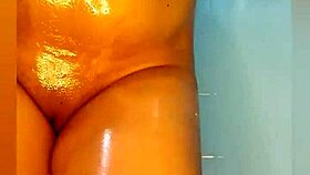 i'm fucking myself with toys in the shower, squirting at the end