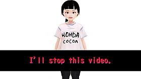 Honda Cocoa Anime Girl Teases In White Bikini