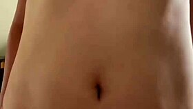 My wife with natural tits squirts twice and shakes