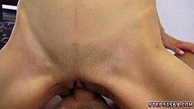 In this hardcore video, we see a blowjob for the suspended step sister