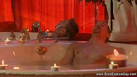 Hey, watch me make my penis bigger for my gay lover in this sensual couple session.