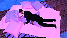 I shared a warm, intimate moment in the cold