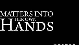 Matters into Her Own HANDS! Robby Echo, Ella Reese, Quinton James in Hardcore POV Action