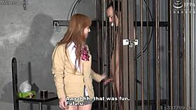 Watch the cute japanese girl tease and deny with handjob