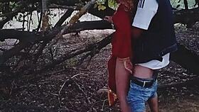 having sex with my 18-year-old girlfriend out in the field