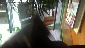 watch me wank my dick in the internet cafe