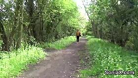 gill ellis flaunts her huge british milf breasts in underwear