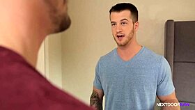 Fucking his own twink buddy hard and raw!