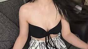 Smoking In The Morning With Pretty Teen And Old Pornstar