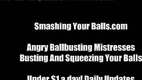 I'm Going to Crush Your Balls for Staring at Her!