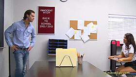 i crave this beautiful brunette babe's shaved pussy fucking