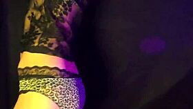 Teen Sucks and Fucks Sensually in Disco Club