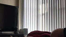 Wow, young Asian rides dick wildly with vibrator on webcam!