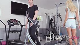 dude, full body workout with milf Stephanie Love gets wild freeuse style 💪😉