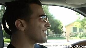 I've never seen my wife so turned on! She's sucking cock while I watch.