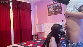 i met a venezuelan latina outside the mall and she fucked me for food