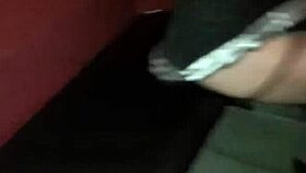 just look at this bi couple sucking and banging strangers at the glory hole all night long