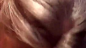 Blonde with big tits gives handjob and blowjob ending in huge cumshot